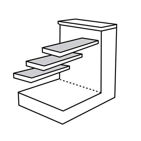 Pool Treppe Icon Wellness