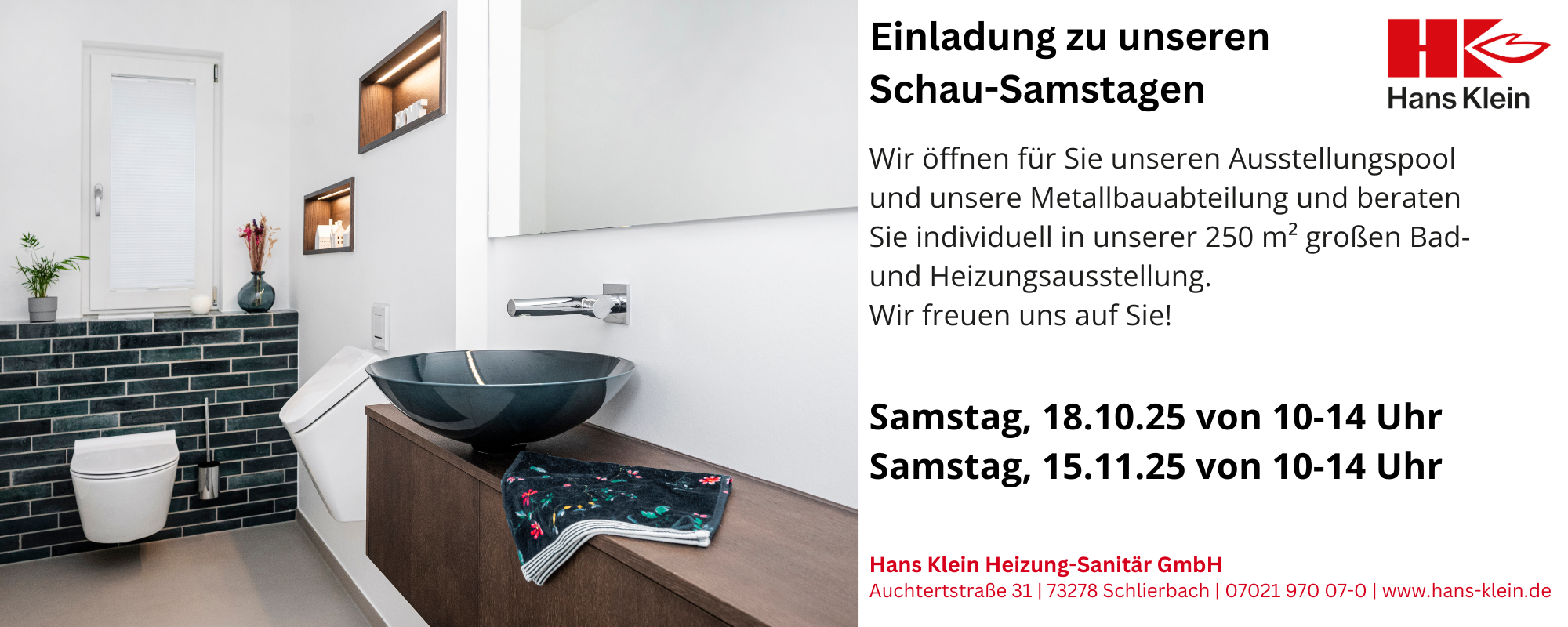 Schausamstage in Schlierbach