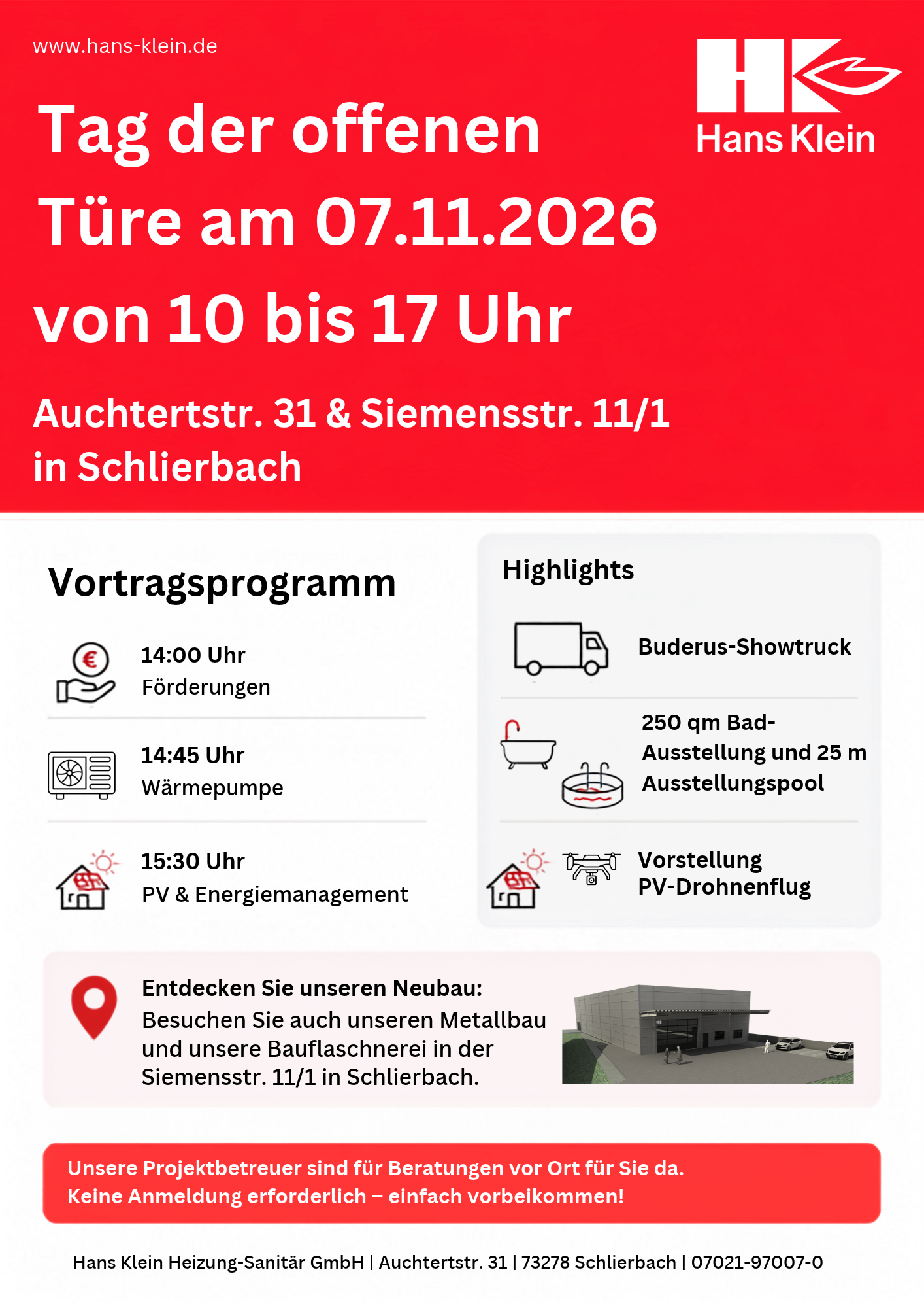 Tag der offenen Türe